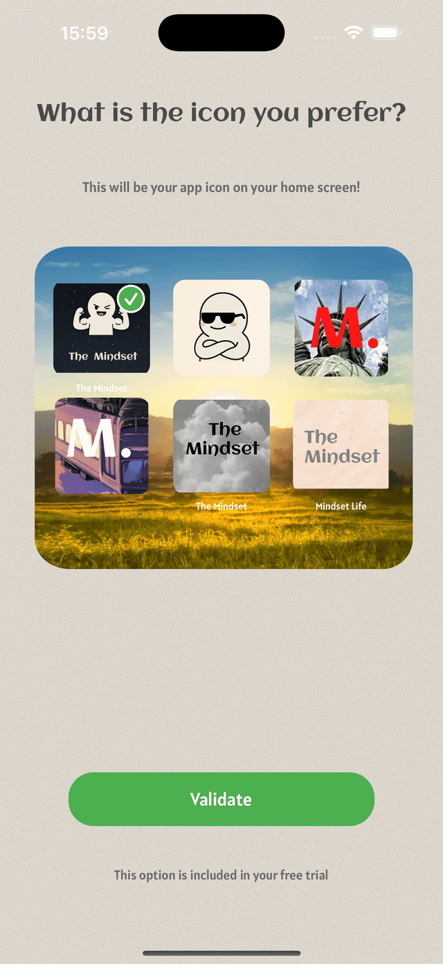 Notification Screenshot